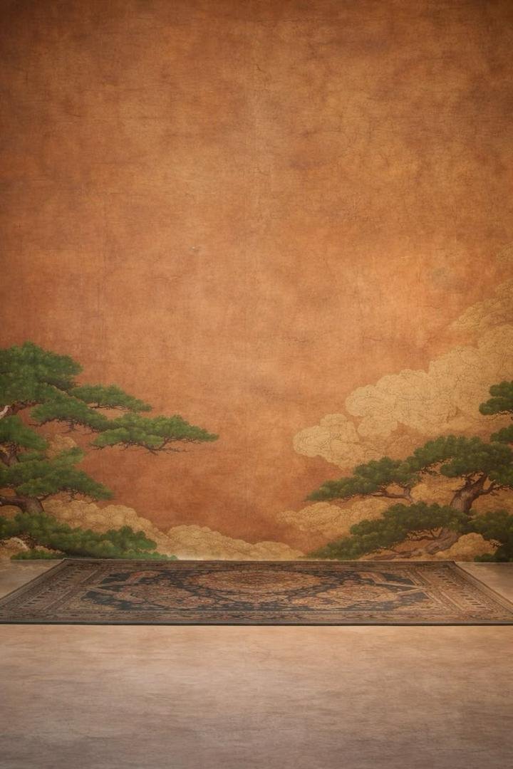 Back drop with art 10